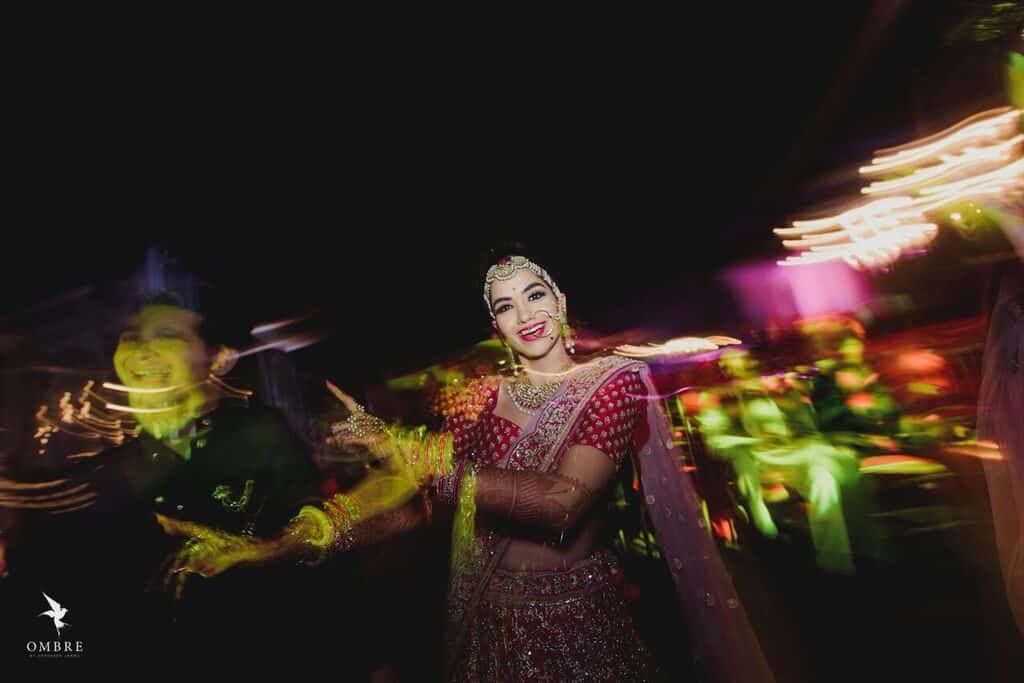 Bridal look from a Laque cohort