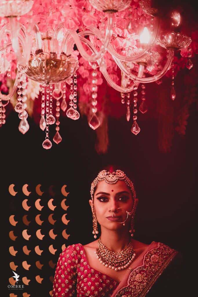 Pre-wedding ceremony look