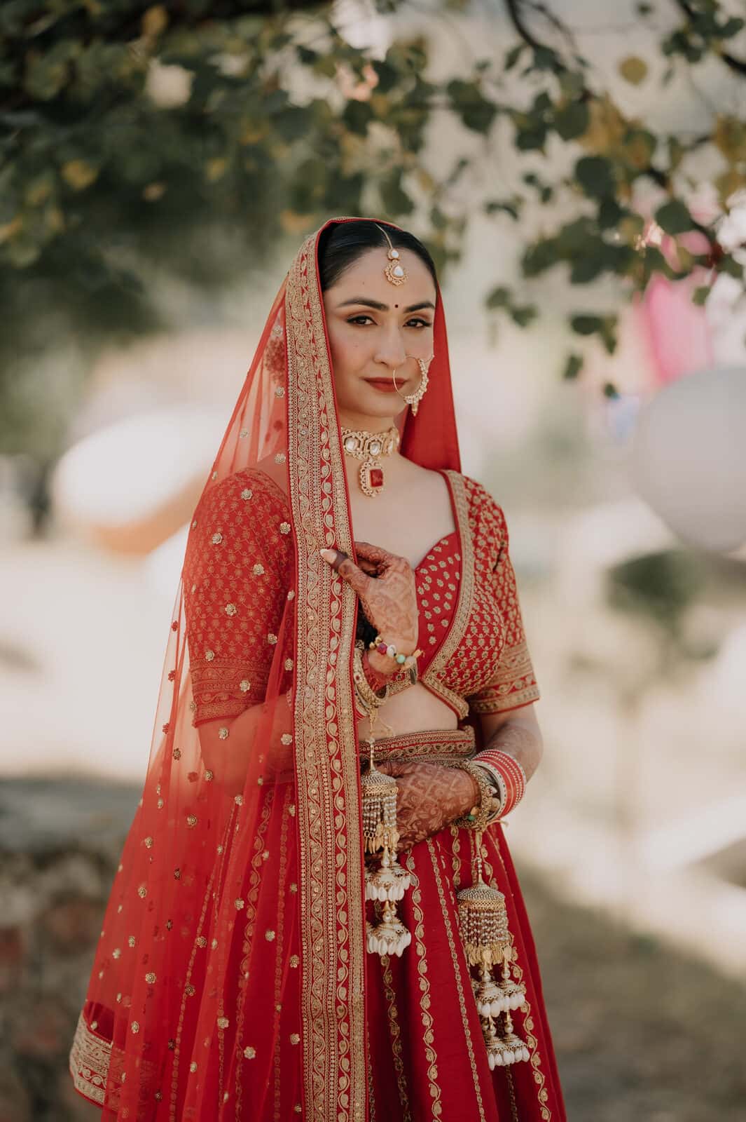 Marwari red bridal